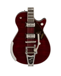 Gretsch G6134TFM-NH Nigel Hendroff Penguin - Dark Cherry Metallic Flame