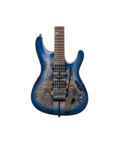 Ibanez S1070PBZCLB S Premium Guitar - Cerulean Blue Burst