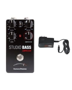 Seymour Duncan Studio Bass Compressor Pedal + Gator 9V Power Supply Combo