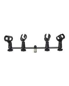 Gator Frameworks GFWMIC1TO4 1-To-4 Mic Mount Bar