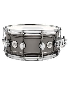 DW Design Series 6.5"x14" Snare Drum Black Nickel Over Brass