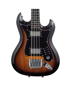Hagstrom H8II-TSB Retroscape H8-II 8 String Bass Guitar - Tobacco Sunburst