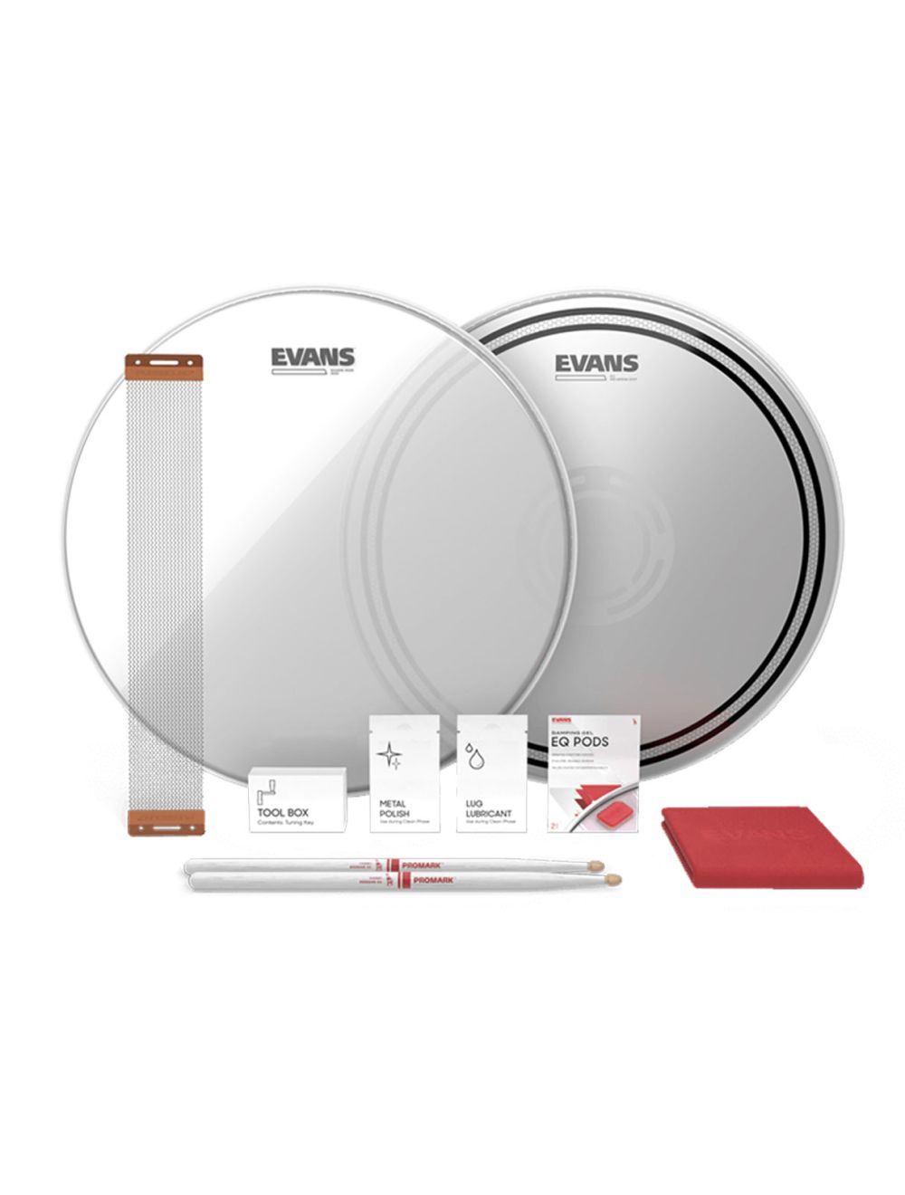 Evans EC Reverse Dot 14" Snare Drum Tune Up Kit