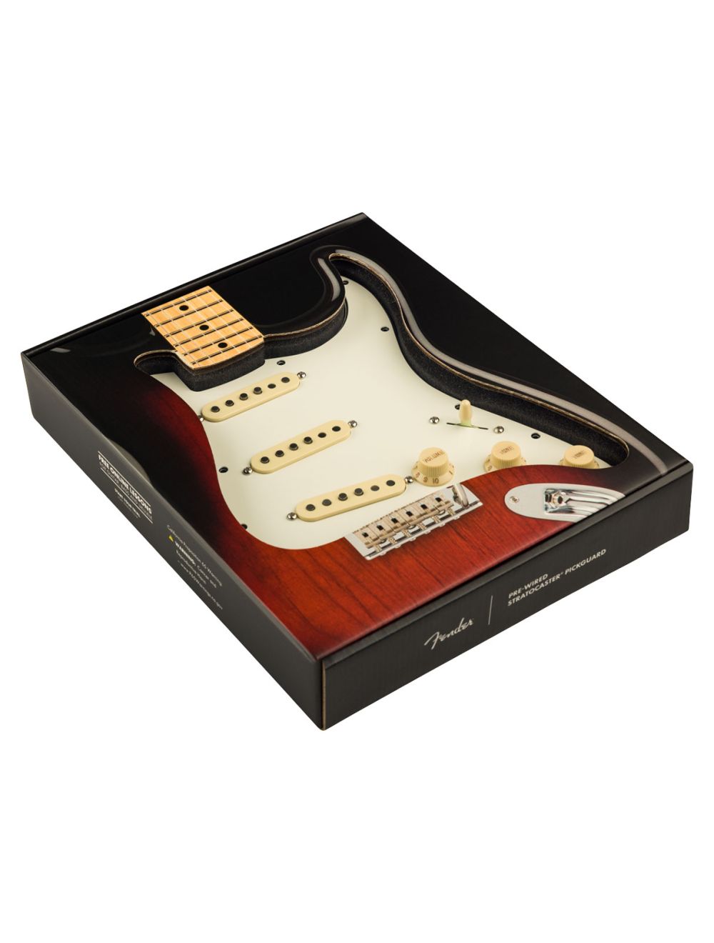 Used Fender Pre-Wired Strat Pickguard Pure Vintage '65 - Parchment