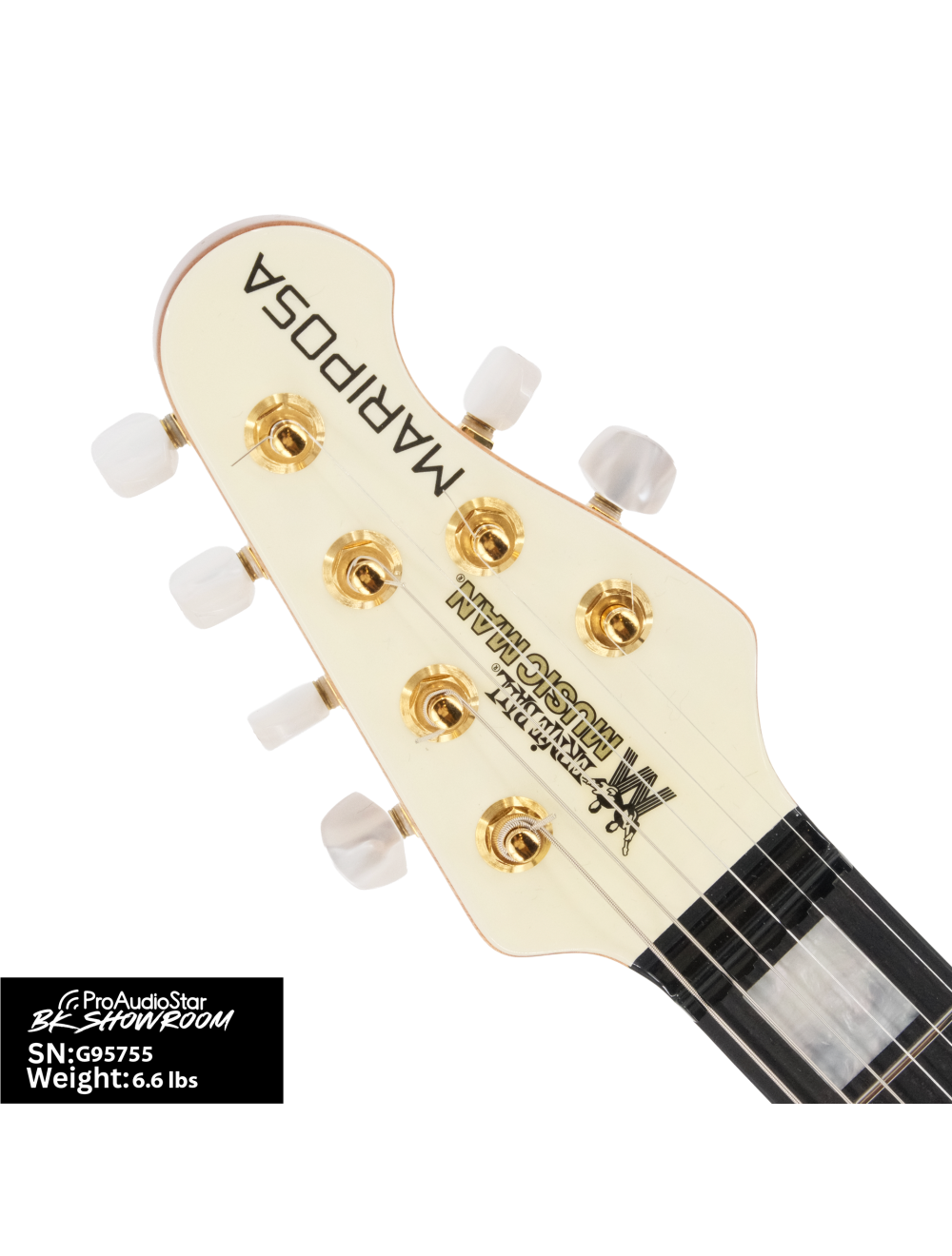 Used Ernie Ball Music Man 2021 Mariposa - Imperial White w/OHSC