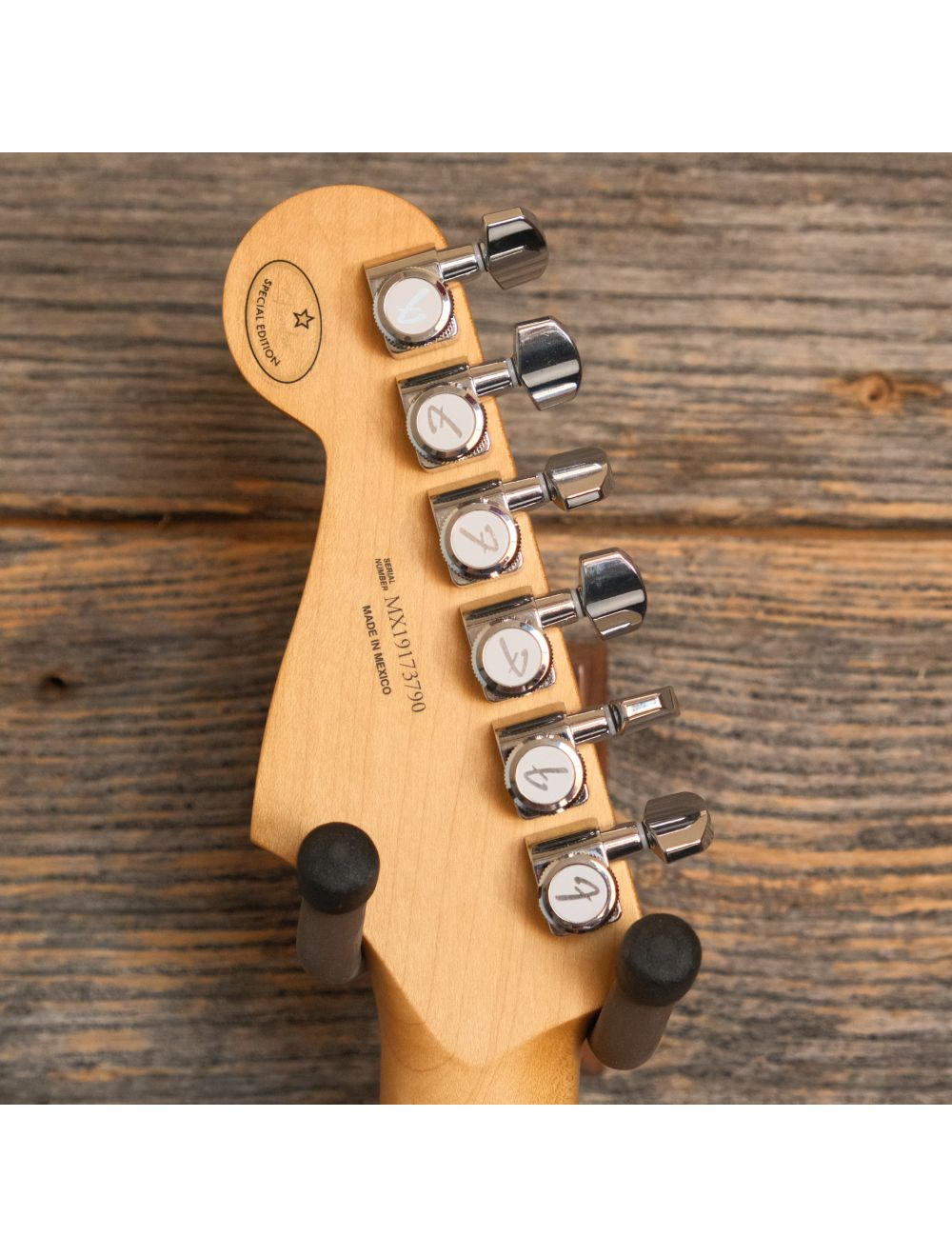 Used Fender Player Stratocaster Plus Top w/EMG Drop-In PG - Blue w/Bag