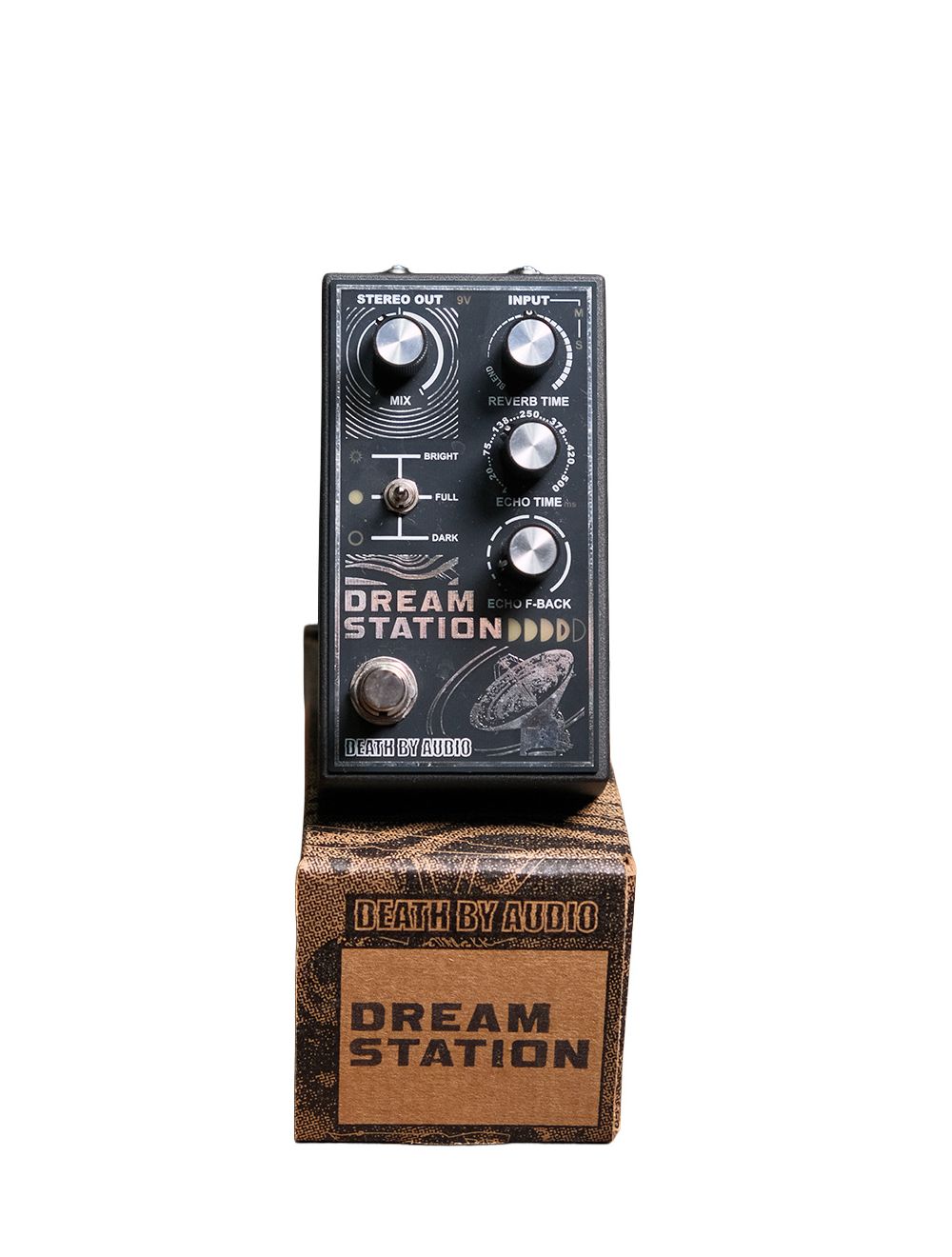 Death by Audio Dream Station Stereo Reverb/Delay Pedal w/Modulation - Open Box