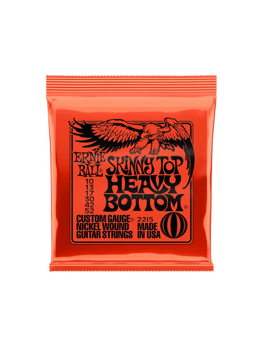 Ernie Ball 2215 Slinky Skinny Top Heavy Bottom Electric Guitar Strings 3-Pack