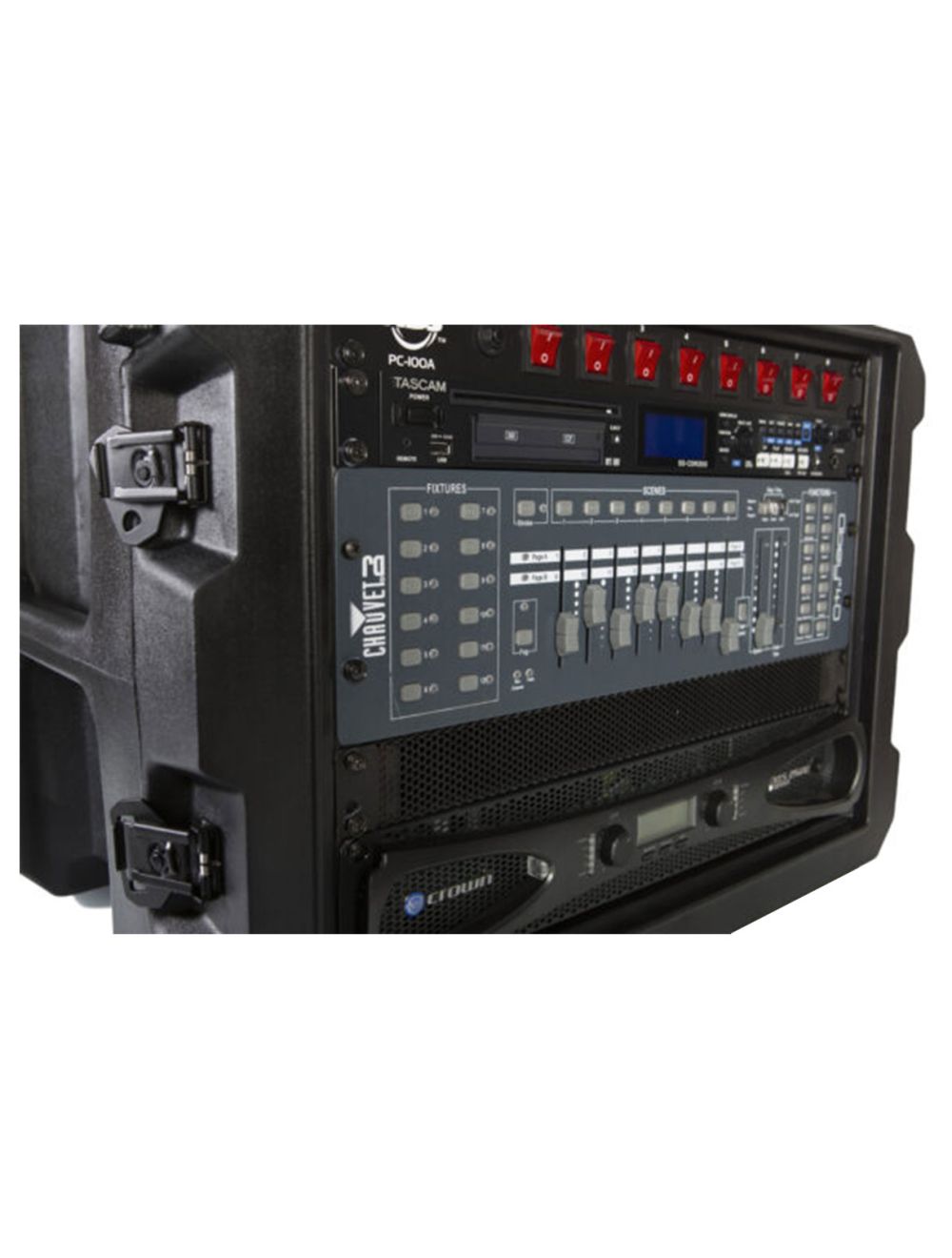 Gator Cases G-PROR-8U-19 Pro-Series 8U Molded Rack Case w/Wheels - Open Box