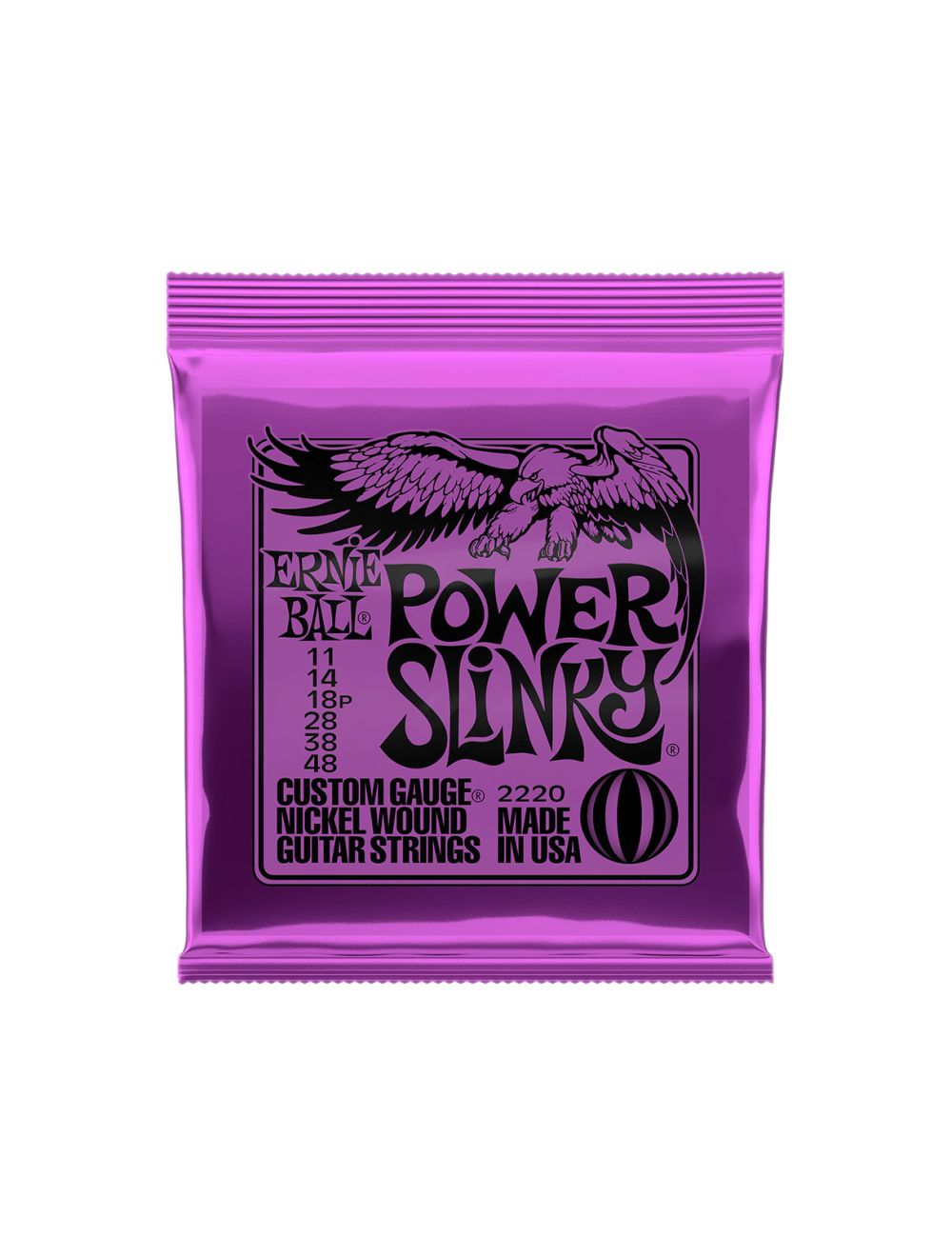 Ernie Ball Power Slinky Nickel Wound Electric Guitar Strings - 11-48 Gauge - Open Box