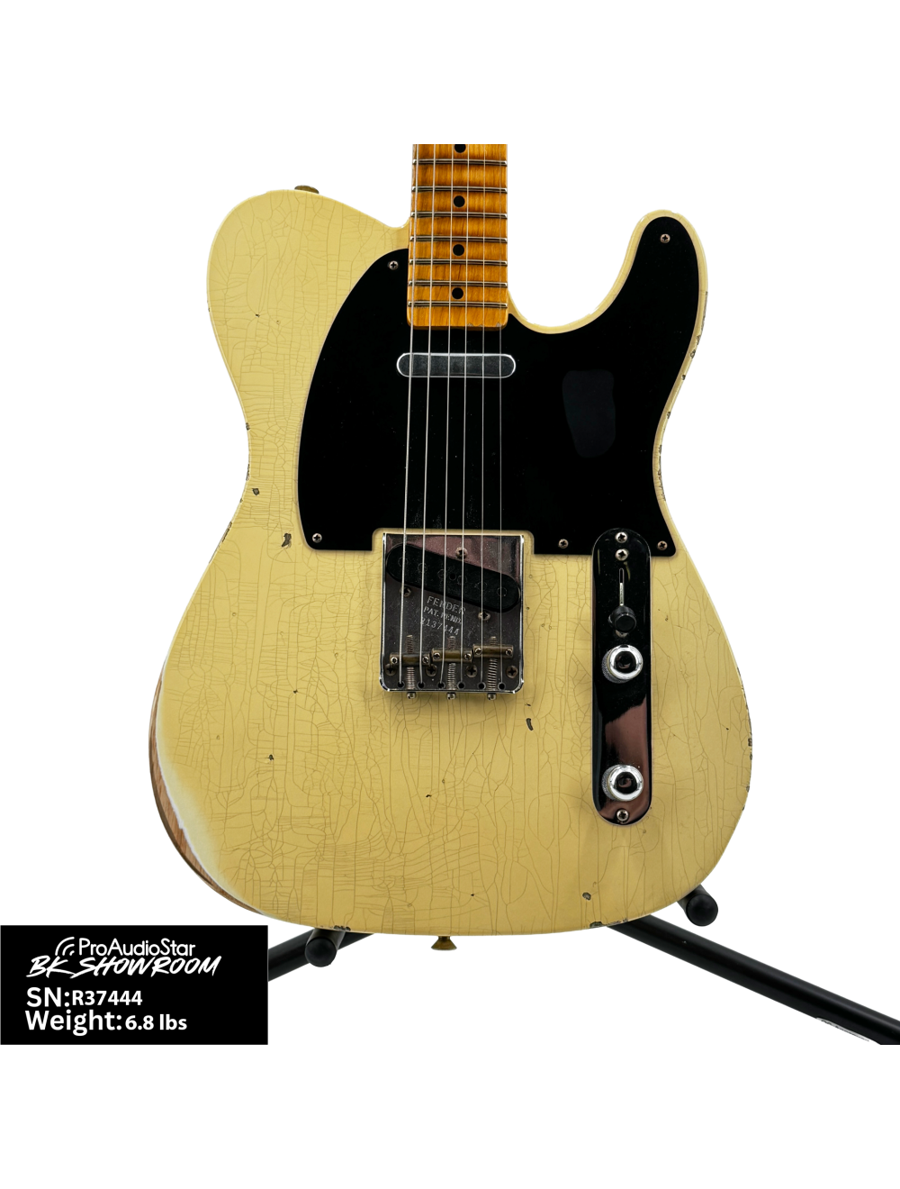 Used Fender Custom Shop '54 Telecaster - Relic Aged Vintage White