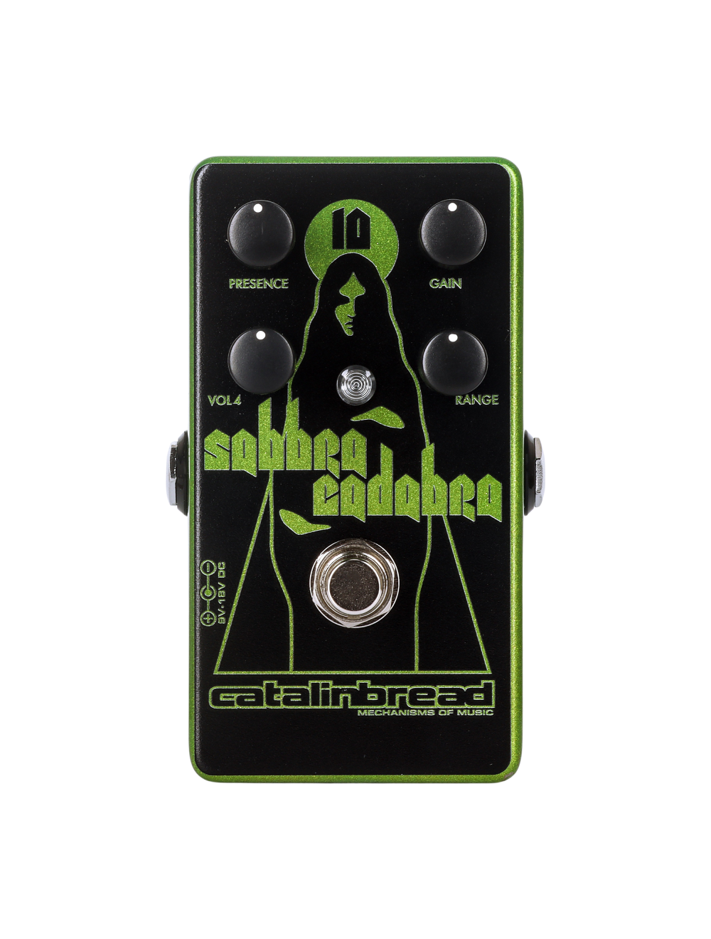 Catalinbread Sabbra Cadabra 10th Anniversary Overdrive Pedal - Green