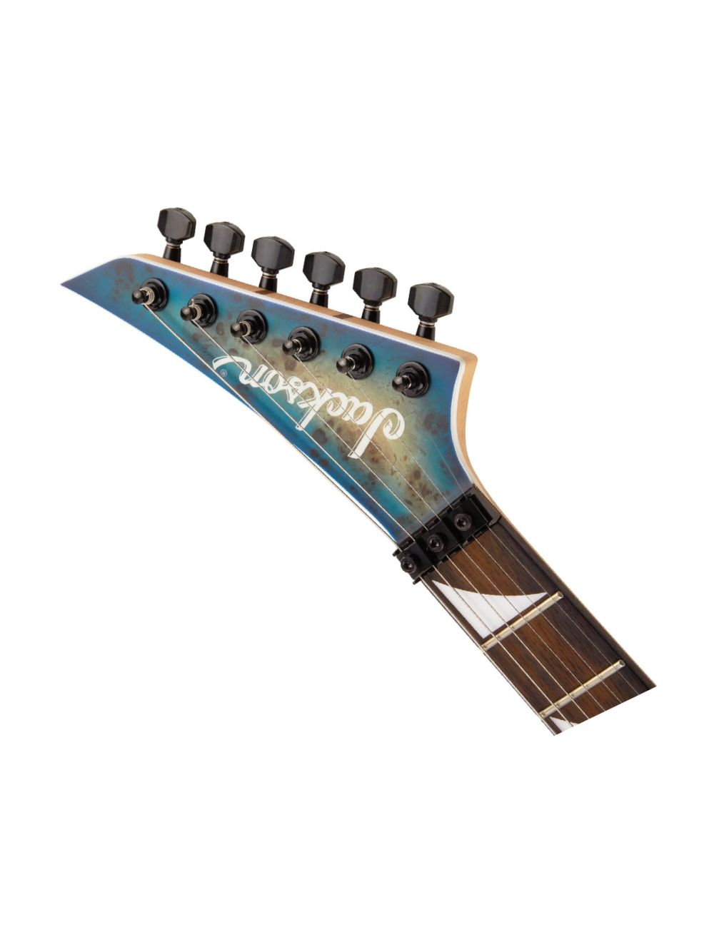 Jackson MJ Series Dinky DKRP - Transparent Blue Burst w/Ebony FB