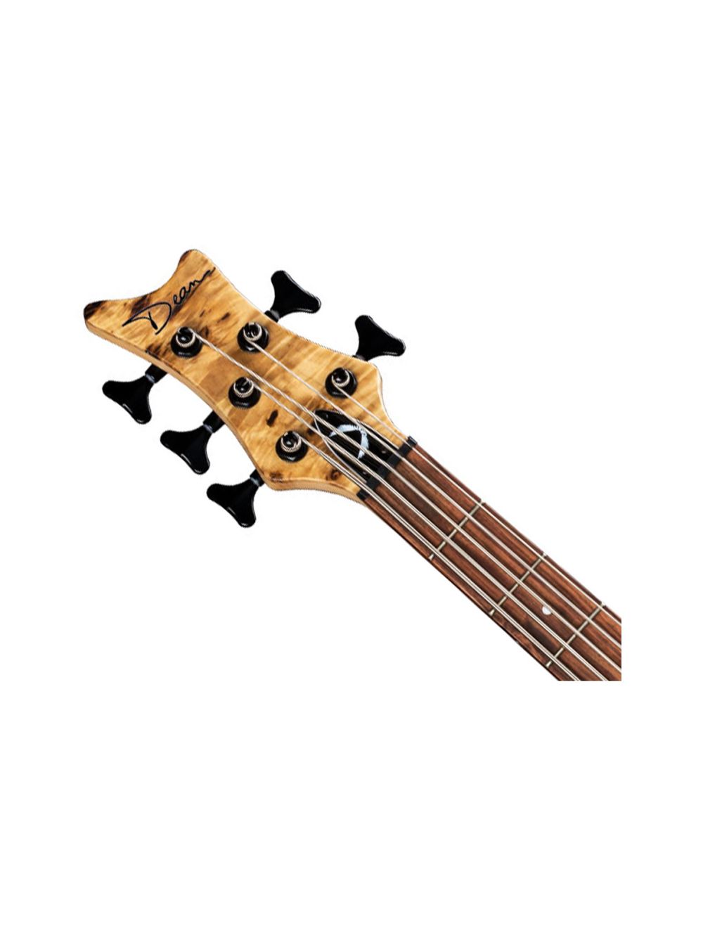 Dean Edge Select 5 String Burled Poplar Bass Satin Natural