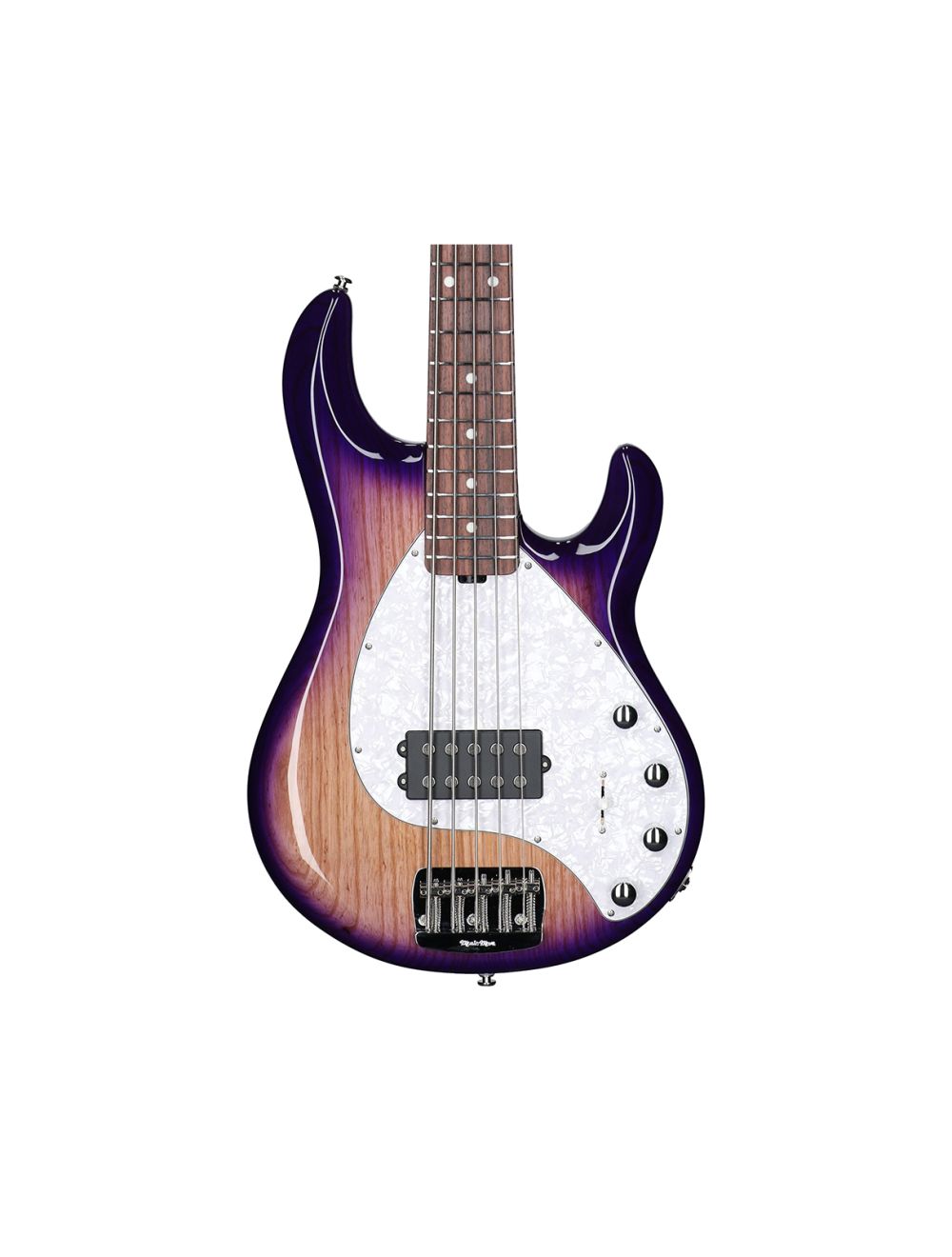 Ernie Ball Music Man StingRay Special 5 Bass Guitar - Purple Sunset