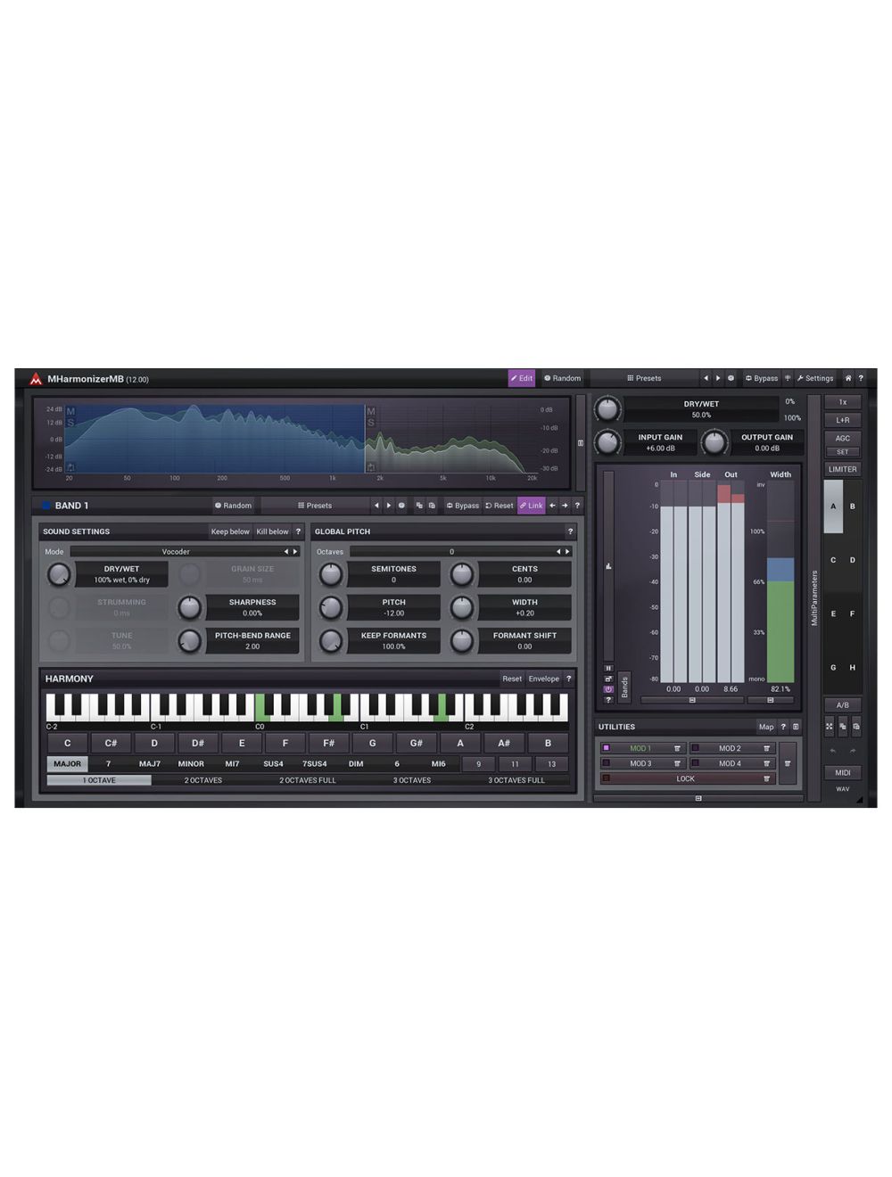 Melda MHarmonizerMB Add Harmonies, Widen/Enhance Recordings