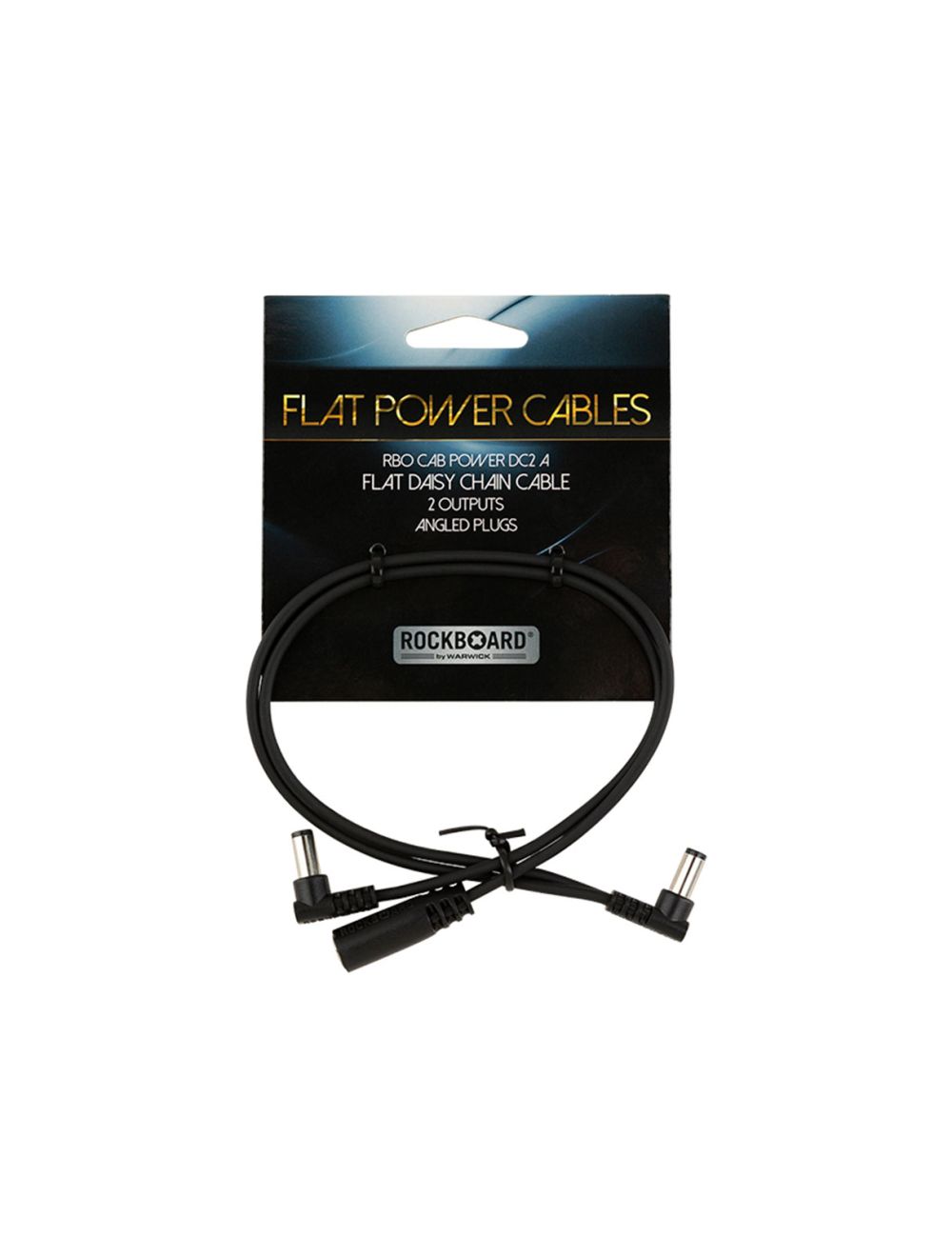 RockBoard Flat 2-Out Angled Daisy Chain Cable