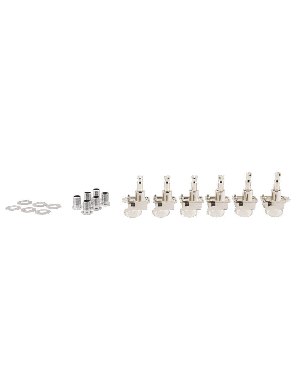 Fender ClassicGear Staggered Tuning Machine Set - Chrome