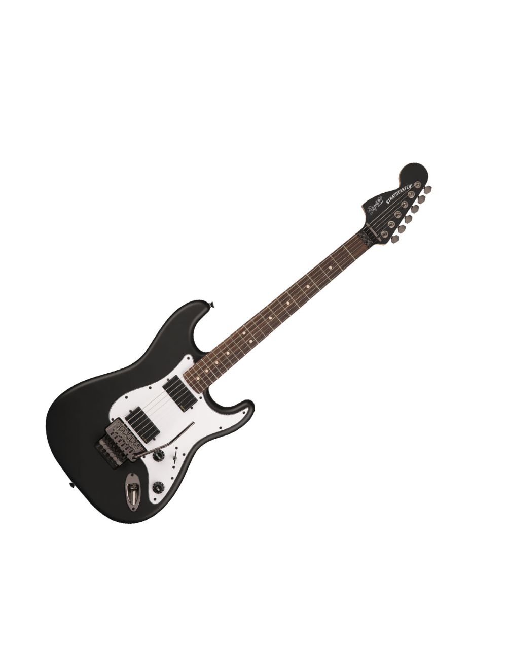 Squier contemporary stratocaster hh active floyd rose top