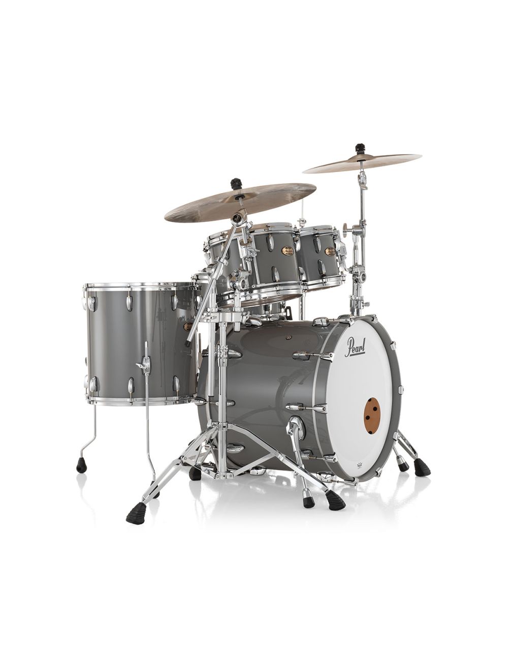 Pearl Masters Maple Pure 4-pc Shell Pack w/ 22" Kick - Putty Grey