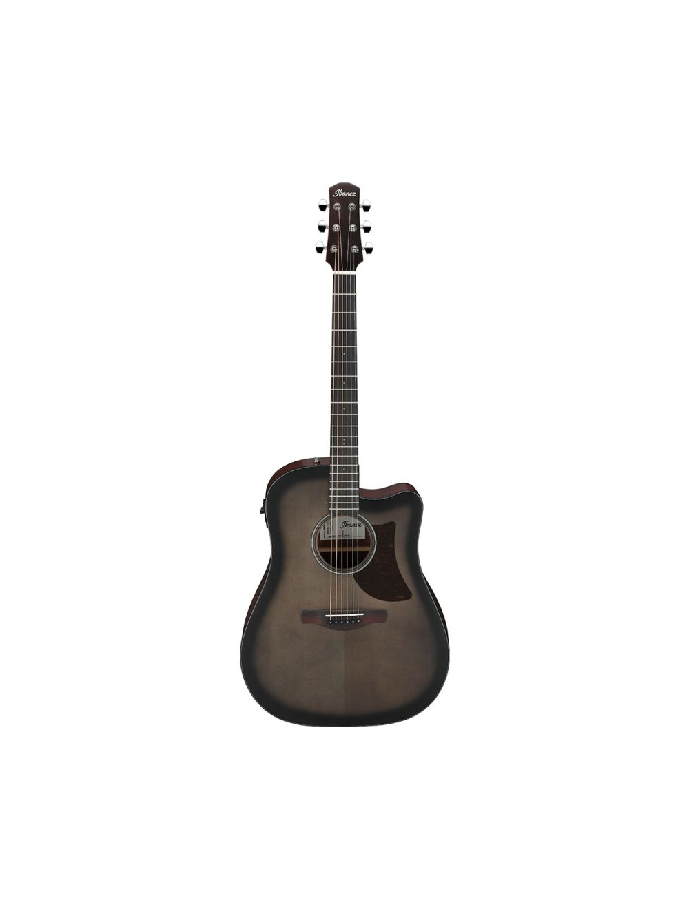 Ibanez AAD50CETCB Advanced Acoustic A/E Guitar - Transparent Charcoal Burst