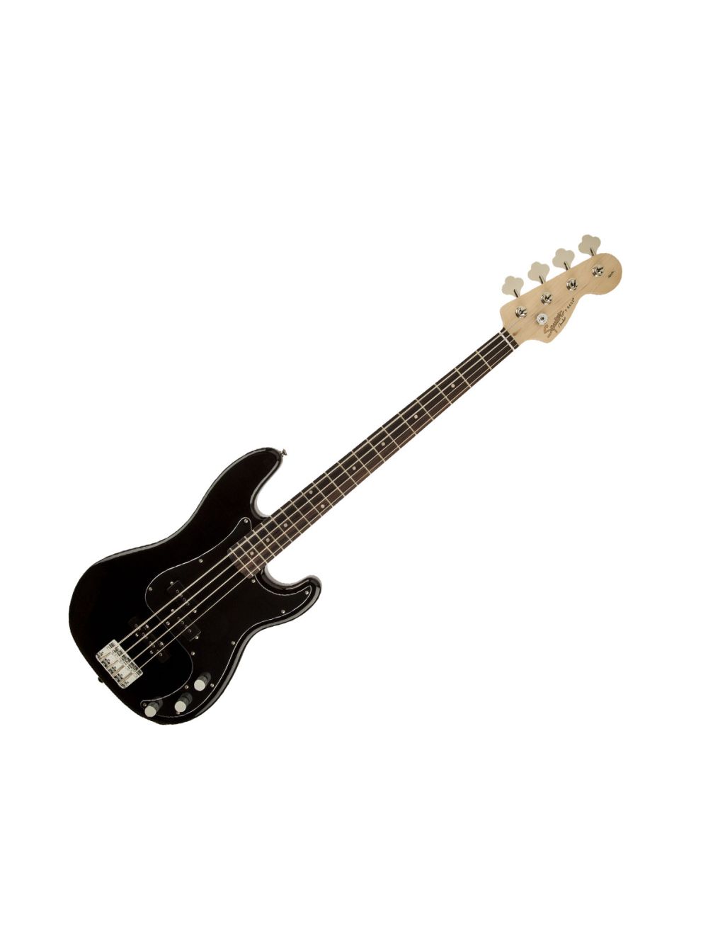 Squier affinity series precision bass pj black cheap