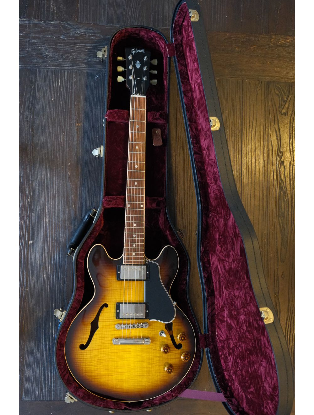 Used Gibson CS-336F Semi-Hollow Electric Guitar - Tobacco Sunburst w/OHSC