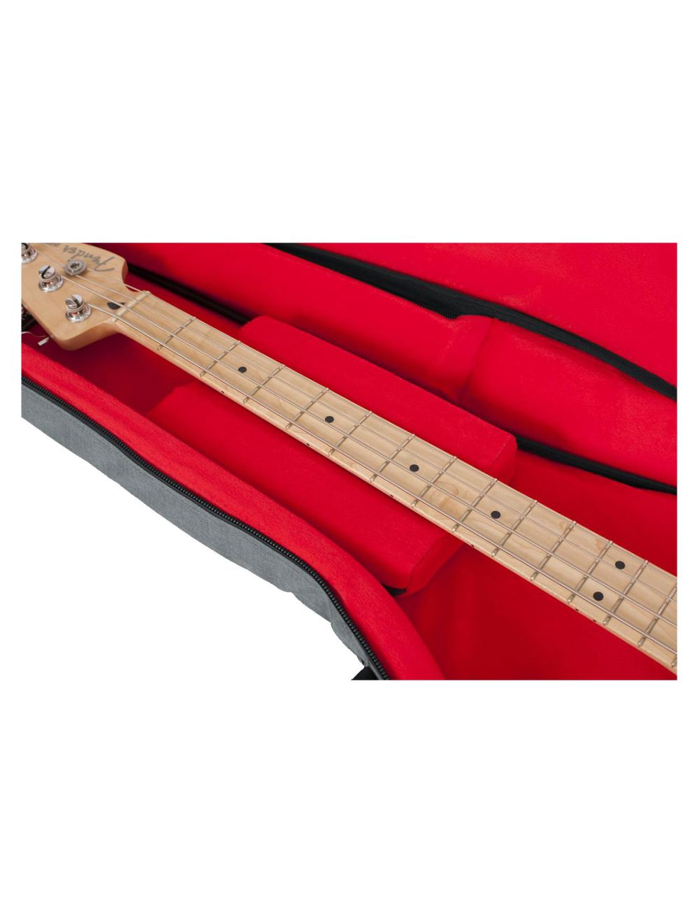 Gator Cases GT-BASS-GRY Transit Bass Guitar Bag - Light Gray - Open Box