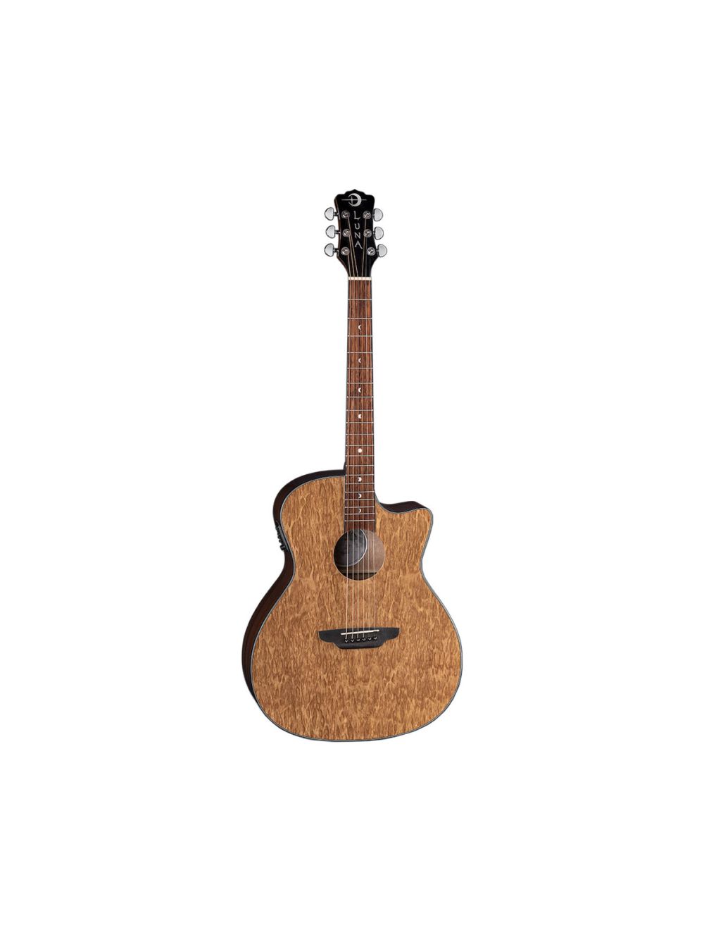Luna gypsy acoustic electric guitar sale