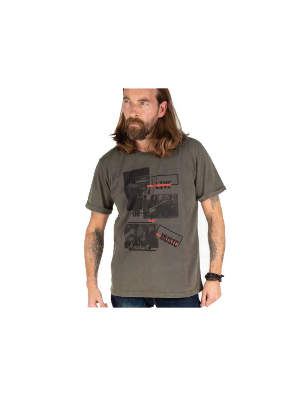 Marshall Live for Music T-Shirt - Large - Open Box