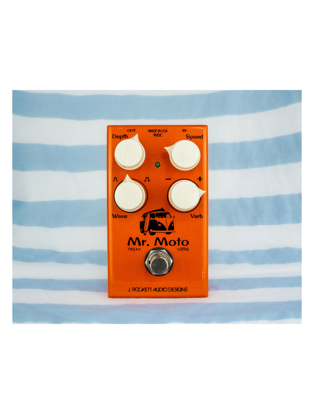 J. Rockett Audio Designs Mr Moto Tremolo/Reverb Pedal - Open Box