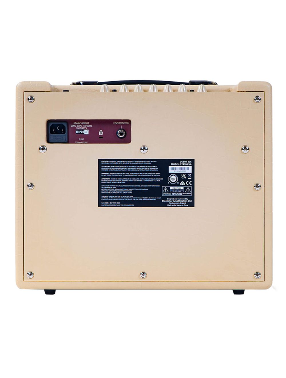 Blackstar Debut 30E 30-Watt 1x10" Combo Amp - Cream - Open Box