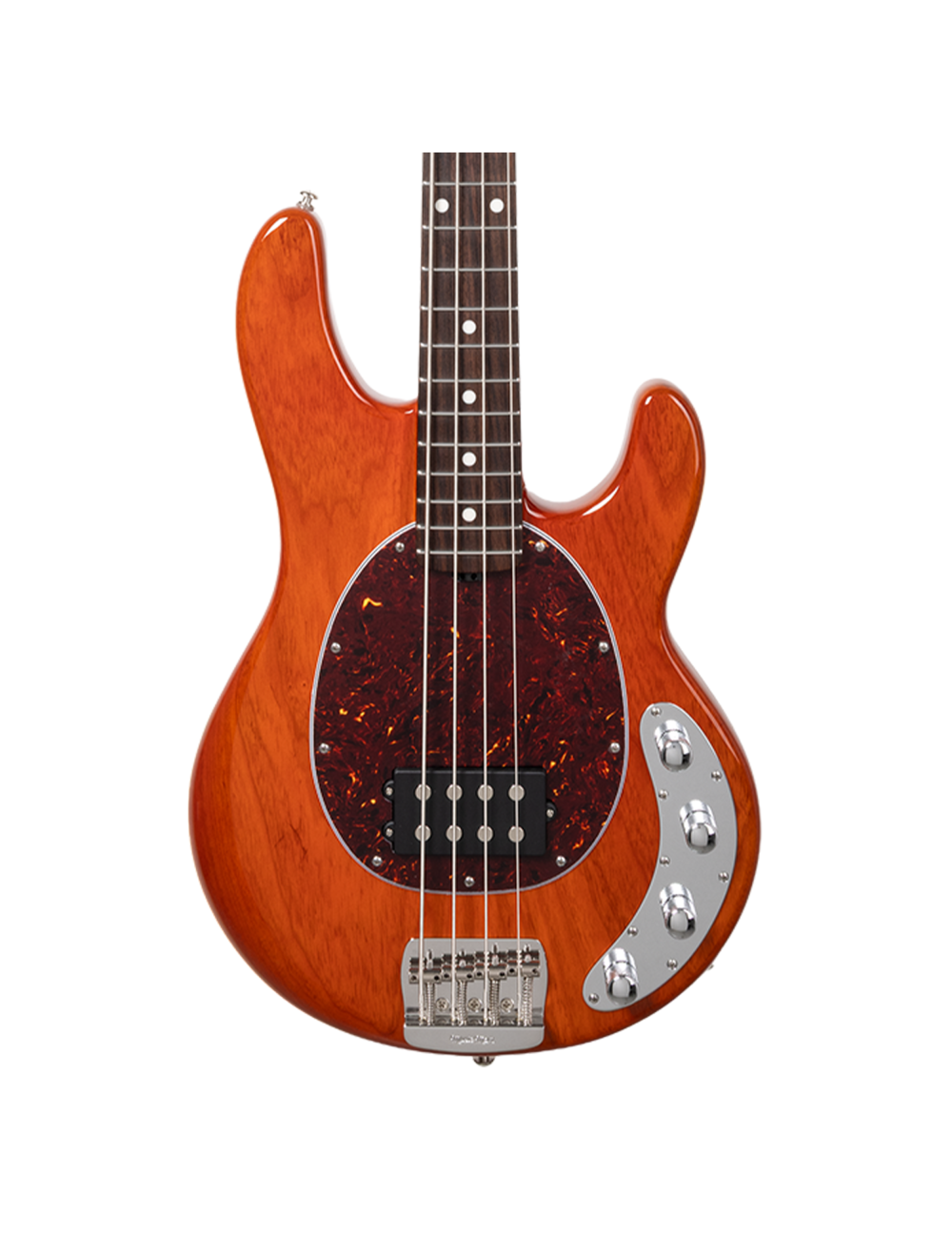 Ernie Ball Music Man StingRay Special Bass Guitar - Translucent Orange