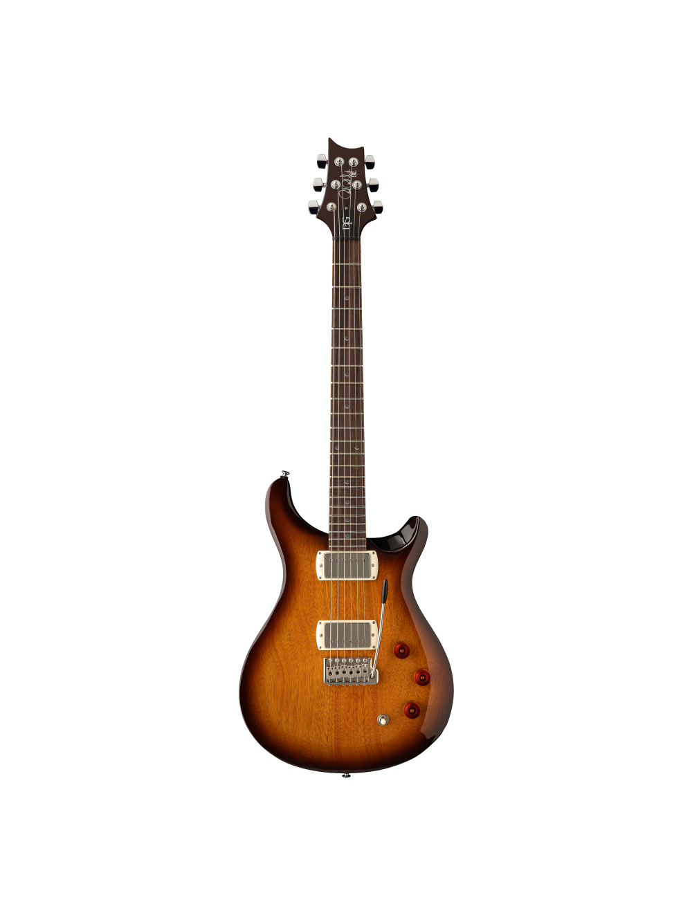 PRS SE DGT Standard Moons Electric Guitar - McCarty Tobacco Sunburst