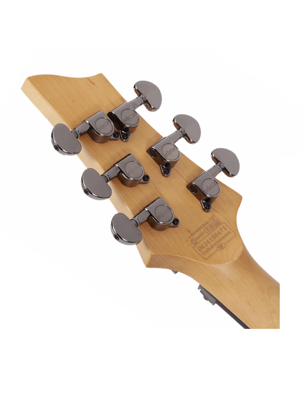 Schecter Demon-6 FR-S - Aged Black Satin - Open Box