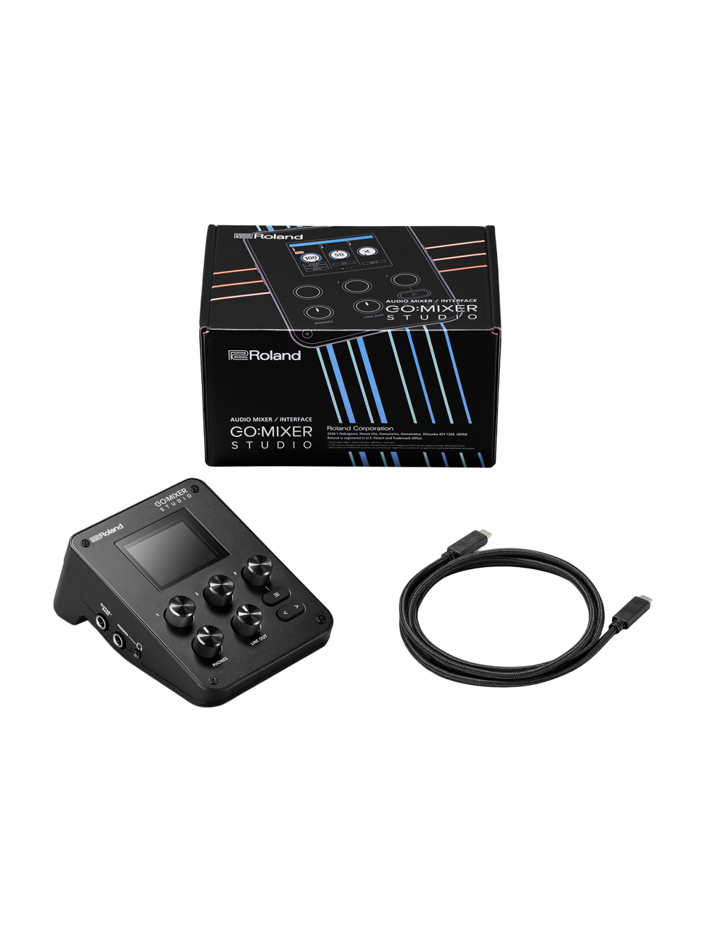 Roland GO:MIXER STUDIO Streaming Mixer/Audio Interface