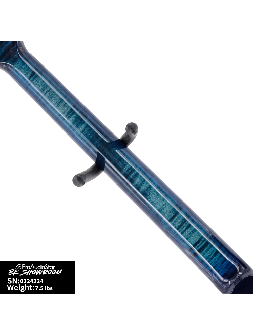 Used PRS Custom 24 Quilt 10-Top w/Pattern Thin Neck - Cobalt Blue