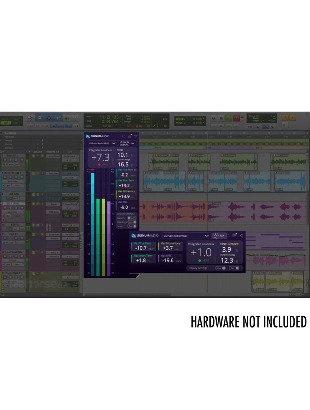SIGNUMAUDIO BUTE Loudness Analyser 2 (STEREO)