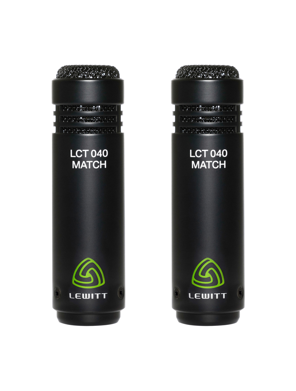 Lewitt LCT 040 Matched Stereo Condenser Mic Pair + Stands + Gator Cables