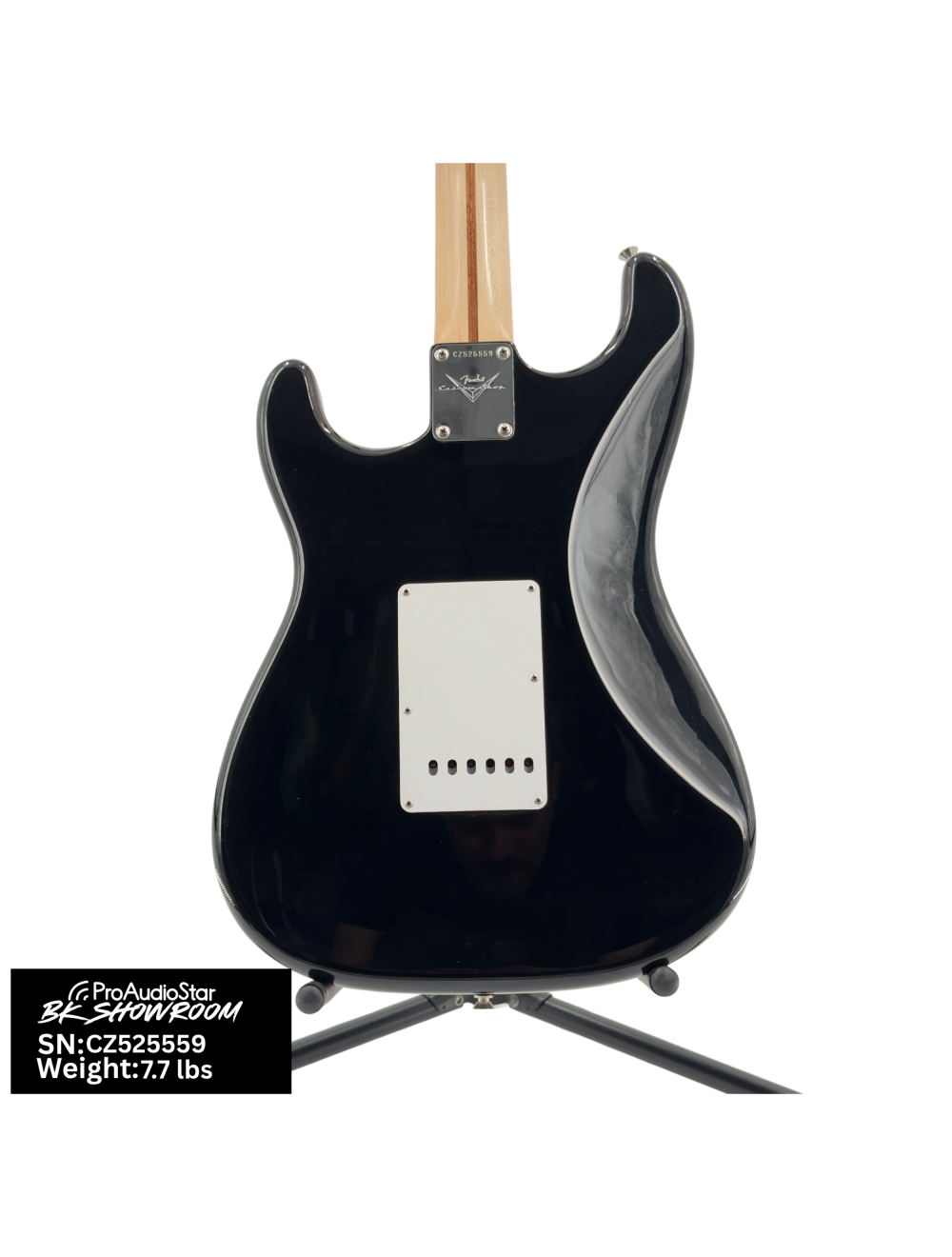 Used Fender 2015 Custom Shop Eric Clapton Stratocaster - Black w/OHSC