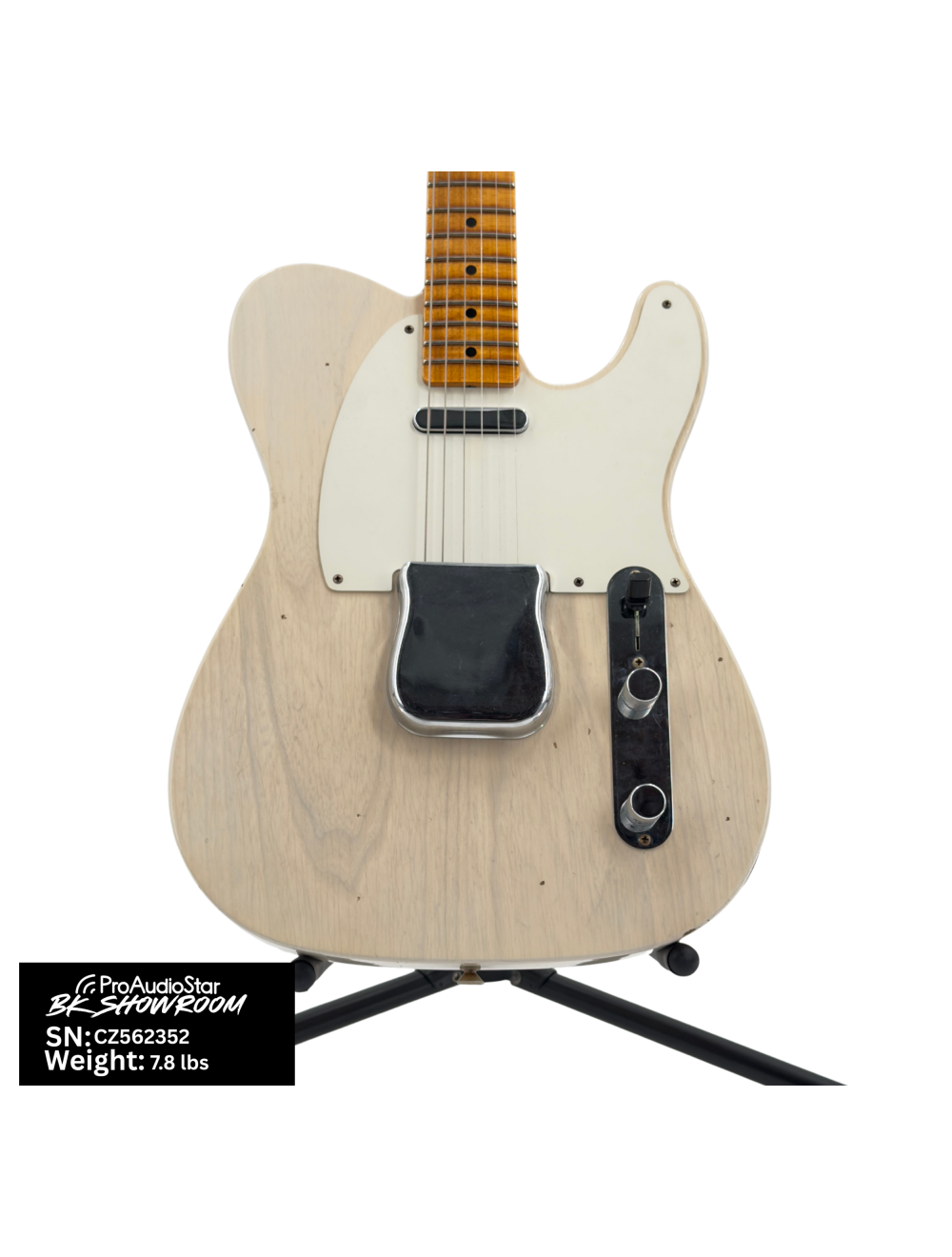 Used Fender 2022 Custom Shop '58 Telecaster Journeyman Relic - Trans Blonde