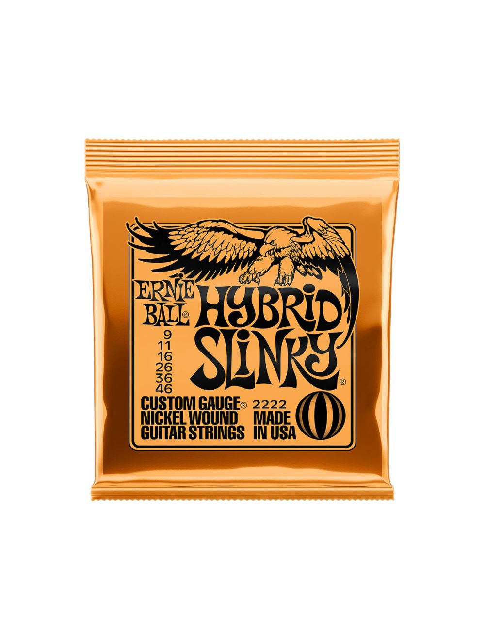 Ernie Ball Hybrid Slinky Electric Guitar Strings (9-46)