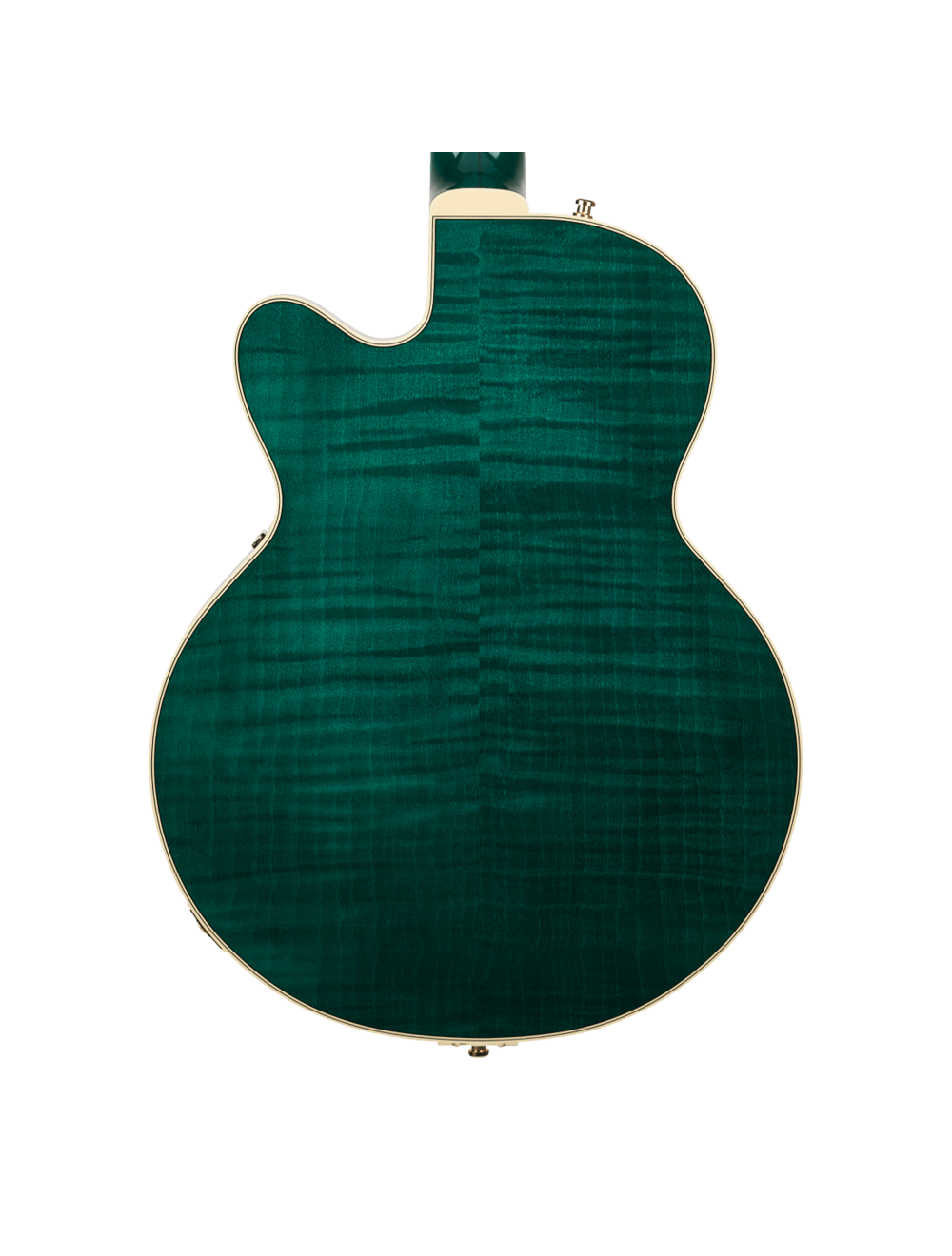 Gretsch Broadkaster Jr. LX Figured CB w/ String-Thru Bigsby - Tropic Aura