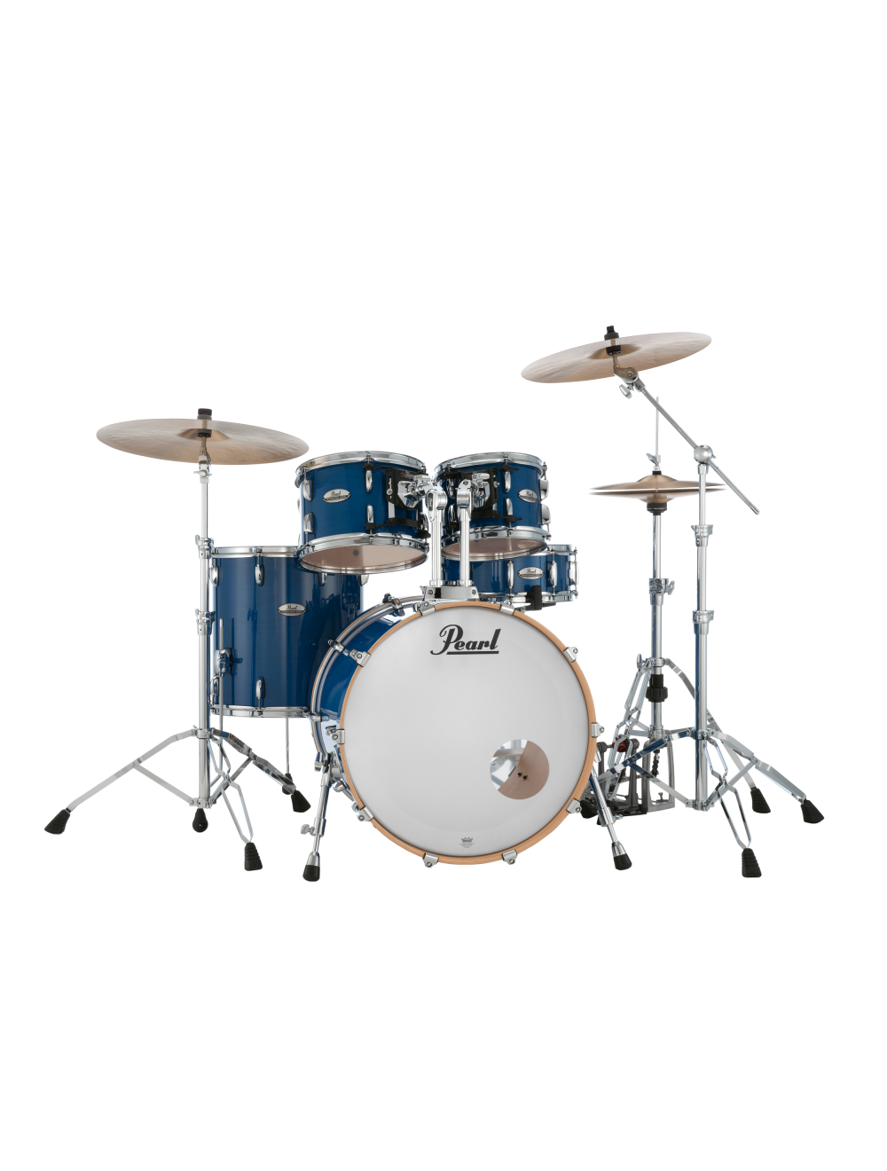 Pearl Professional Maple 3-pc Shell Pack w/ 22" Kick - Sheer Blue
