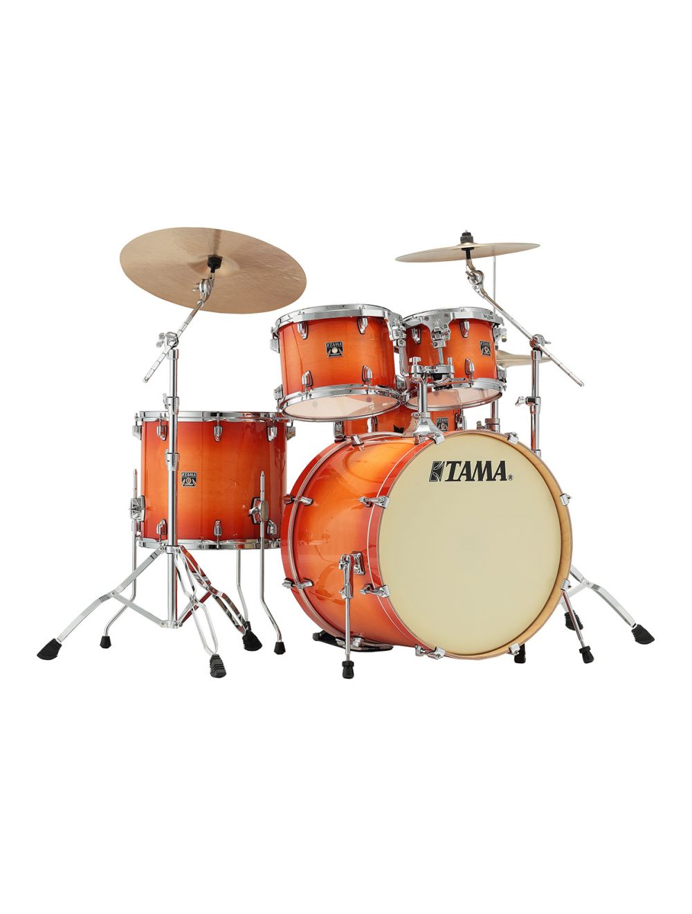 Tama Superstar Classic 5-pc Shell Pack w/22" Kick - Tangerine Lacquer Burst
