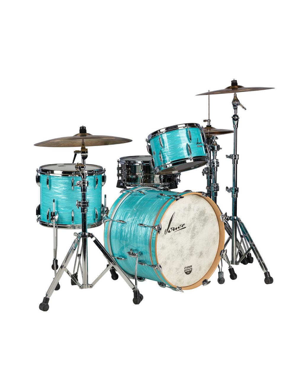 Sonor Vintage Series 3-pc Shell Pack w/ 20" Kick - California Blue