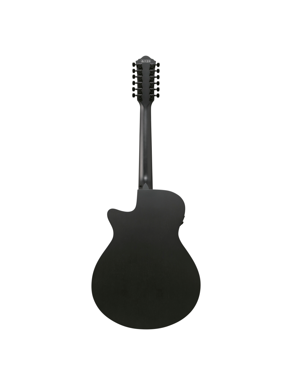Used Ibanez AEG1221 12-String Acoustic-Electric Guitar - Black Out