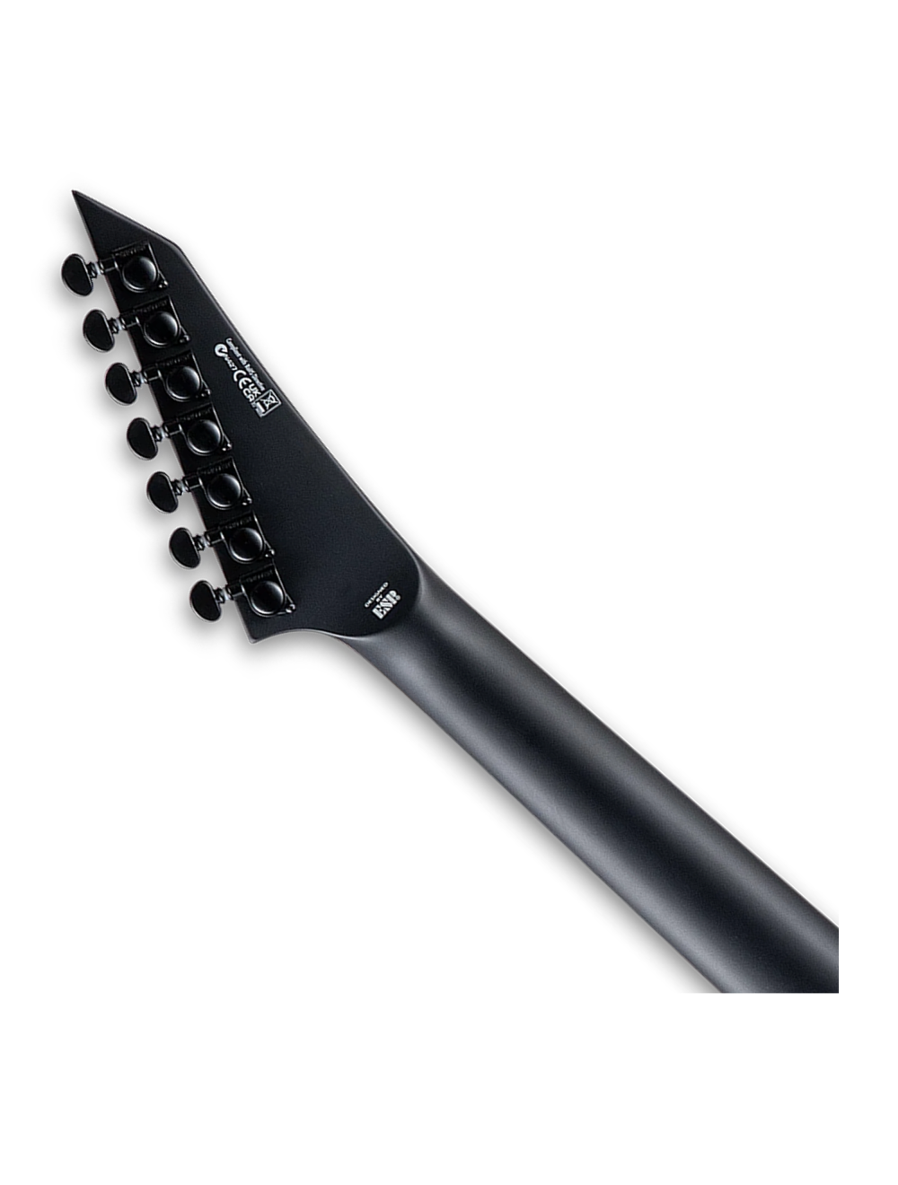 ESP LTD M-1007BQM 7-String Guitar -Charcoal Burst Satin