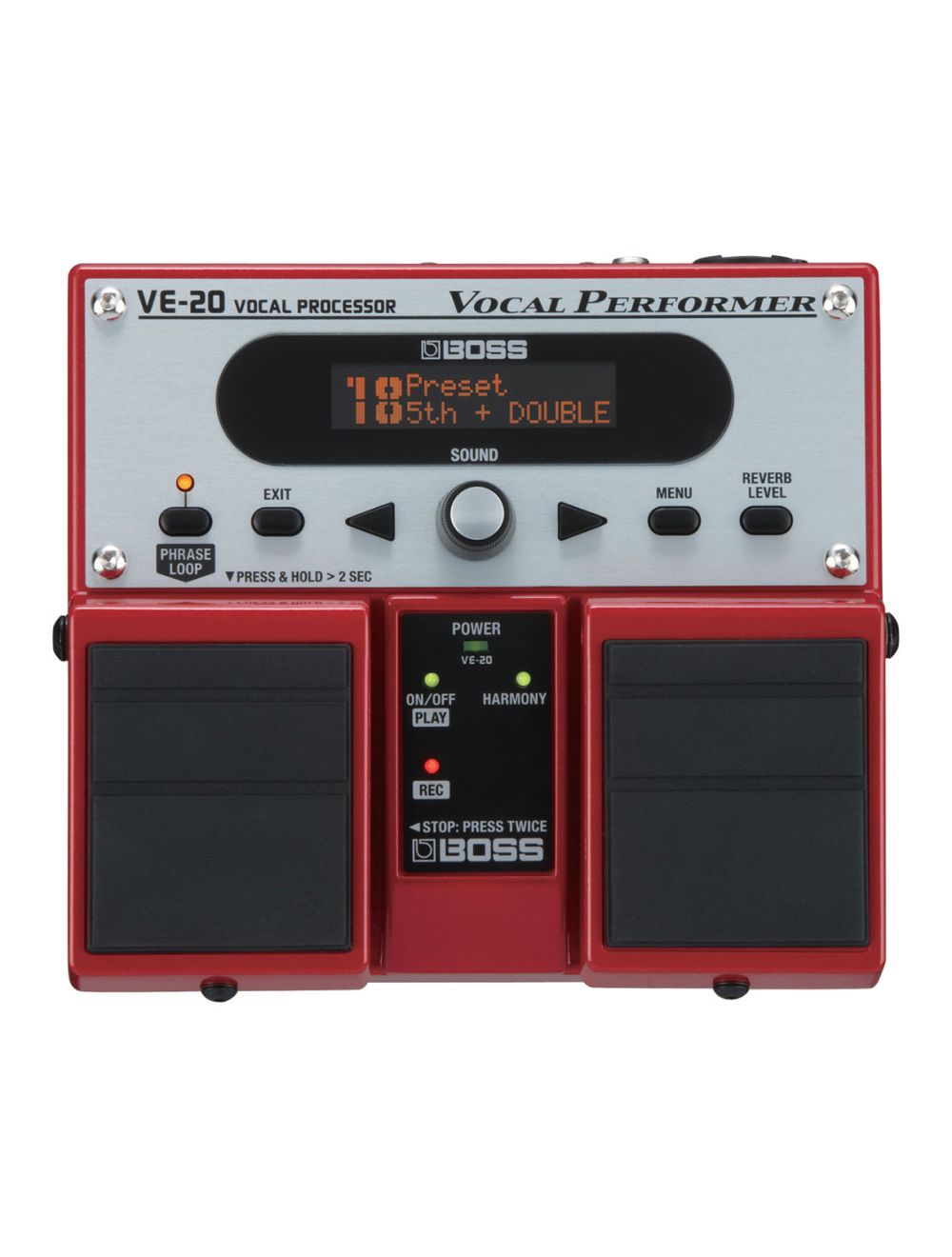 Boss VE-20 Vocal Performer + Power Supply