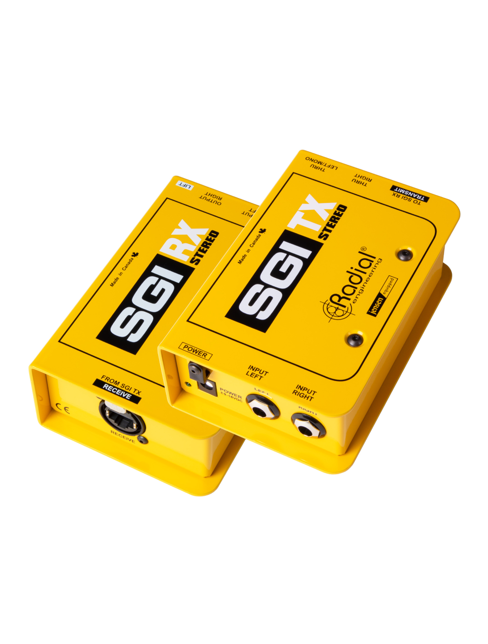 Radial SGI Stereo Set Instrument Line Driver